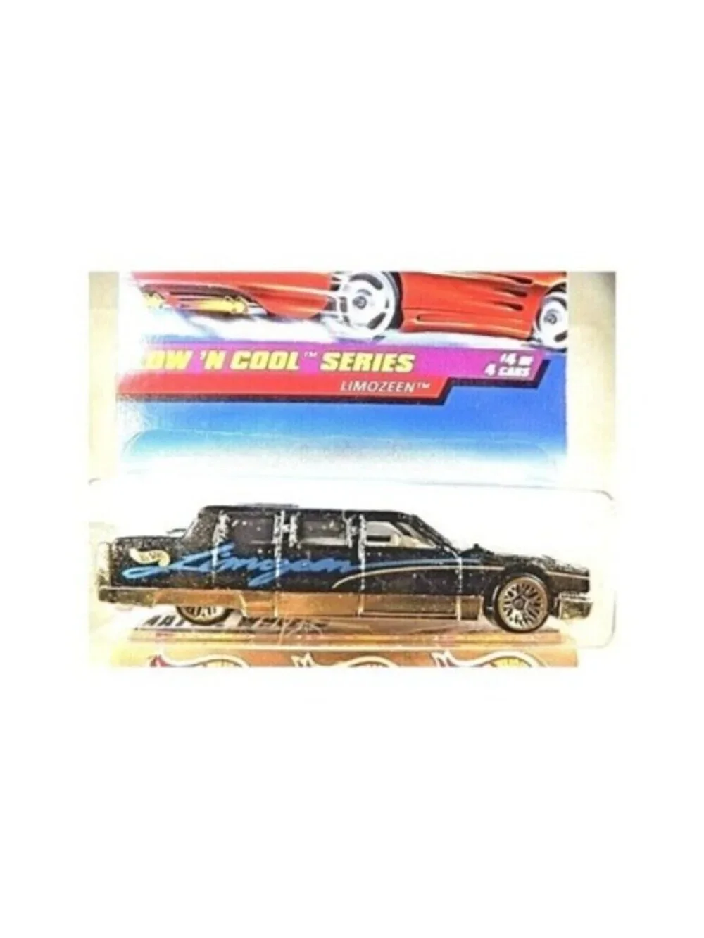 Vintage Die Cast Hot Wheels 1997 Limozeen #716 LOW 'N COOL Series #4/4 Car 4+